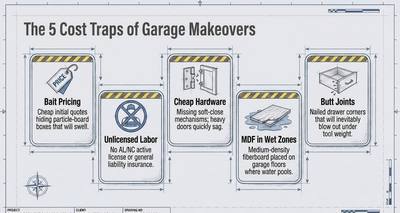 The Five Cost Traps of a Garage Makeover