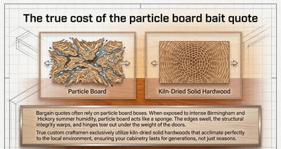 The Particle-Board Bait Quote: What a Cheap Cabinet Estimate Hides