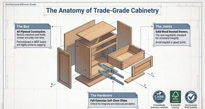 The Anatomy of Trade-Grade Cabinetry: Box, Joints, Hardware and Certifications